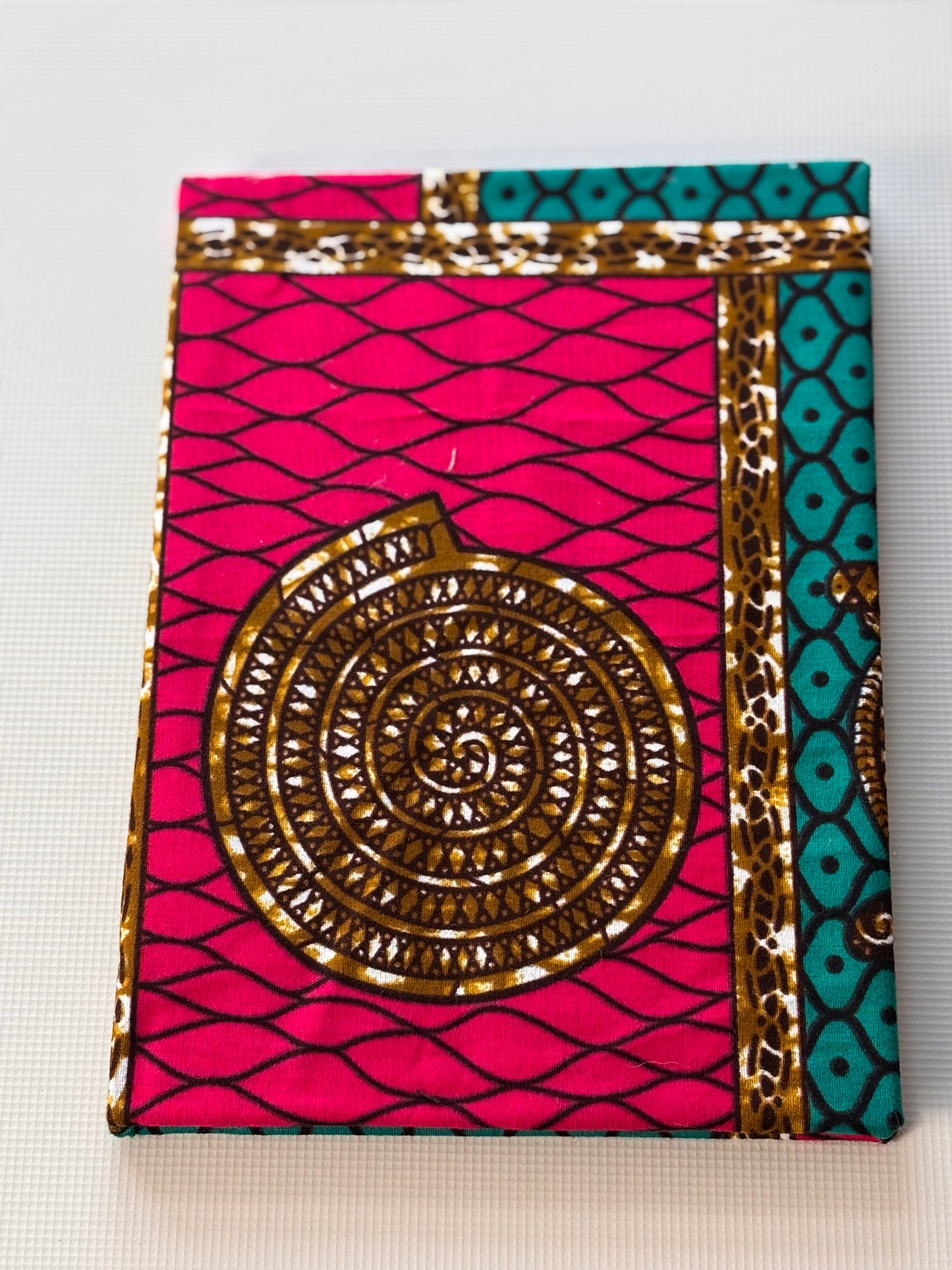 A5 Hardback African Print Notebook