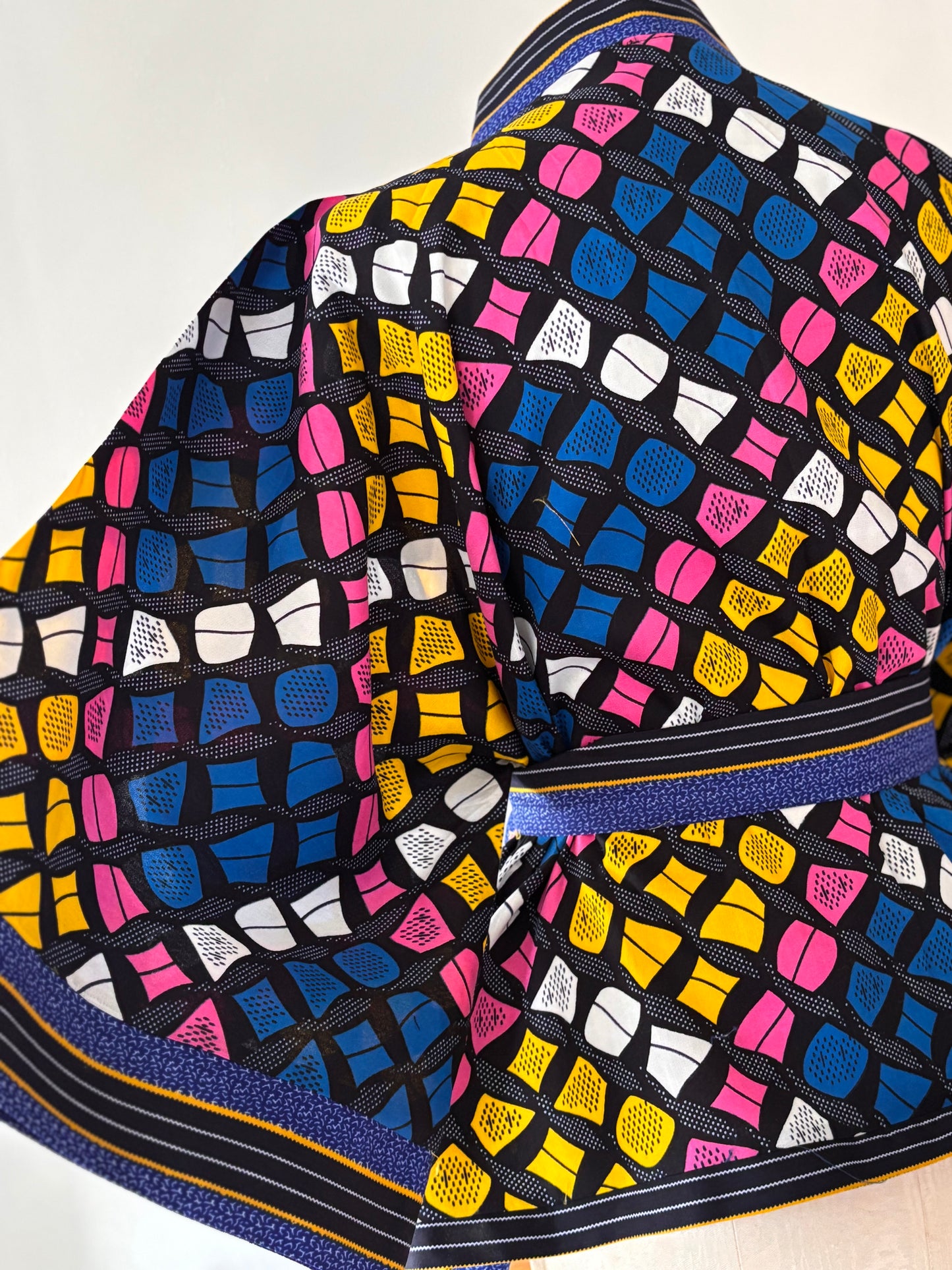 African Print Oversized Jacket “ 24 Inches (Unlined)
