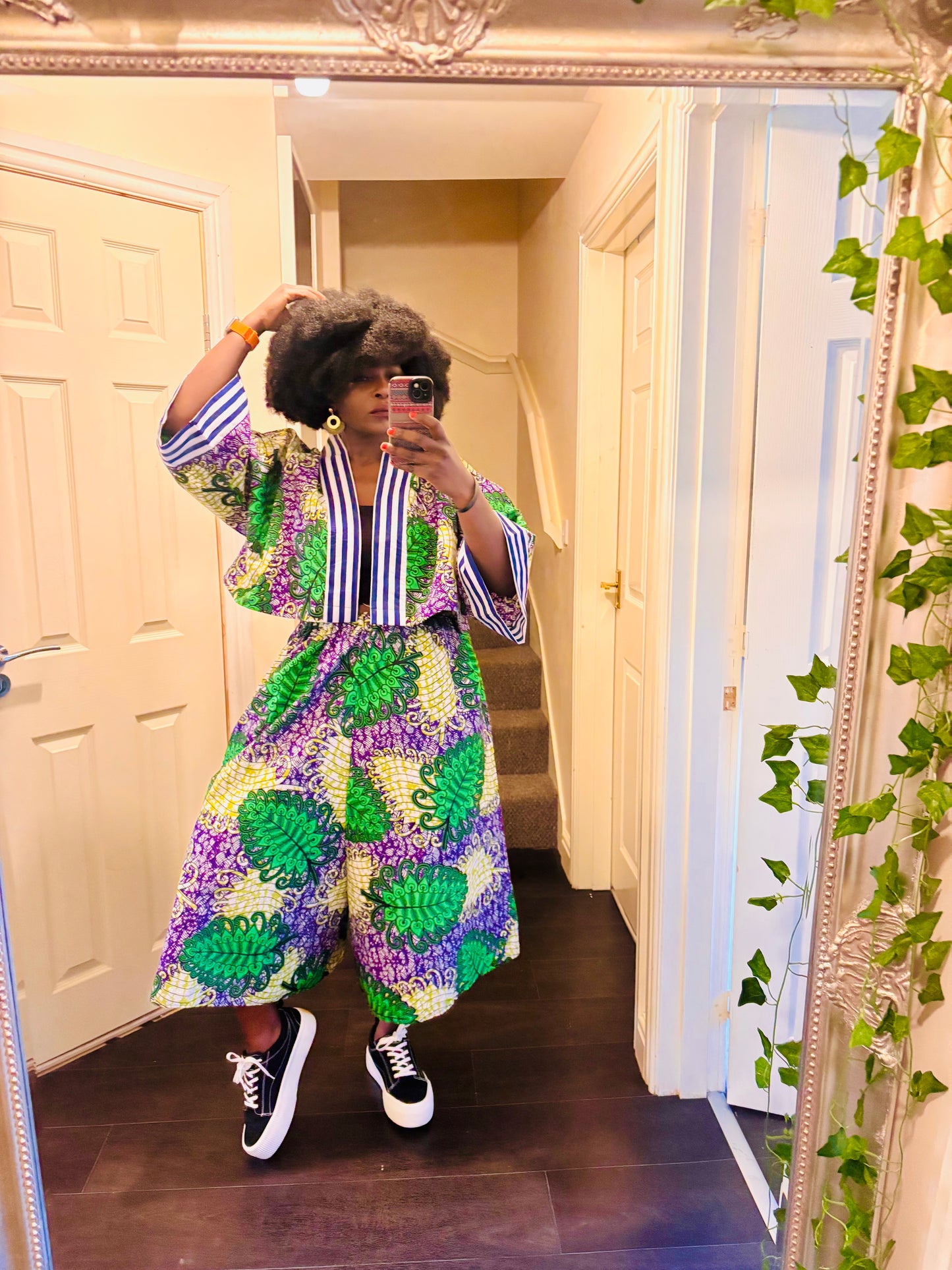 Culottes and jacket African Print Set