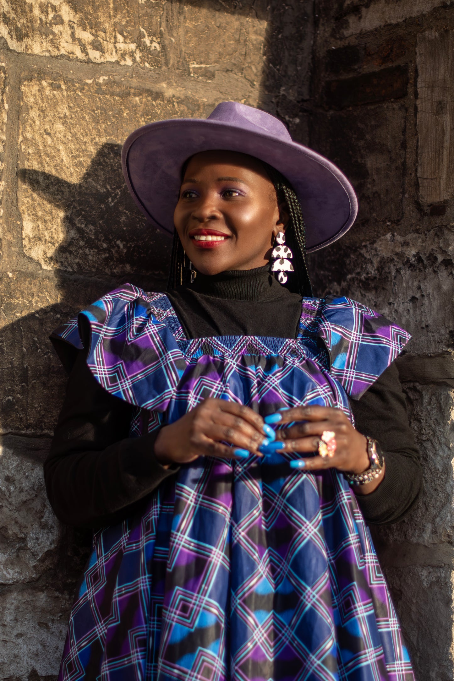 African Print Circle Dress