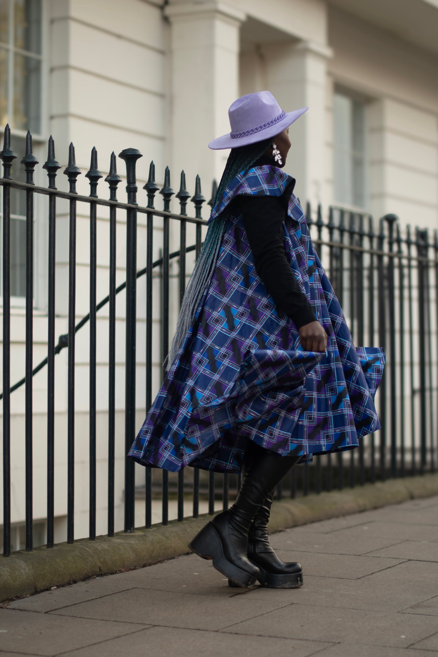 African Print Circle Dress