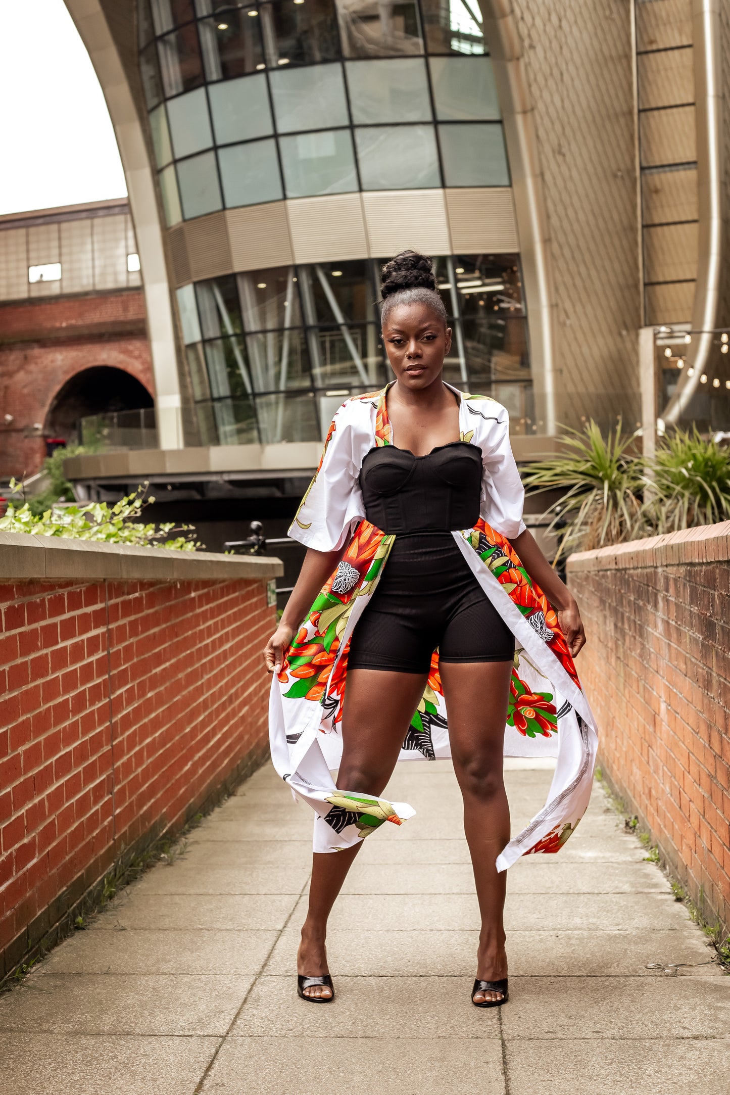 African print Kymono