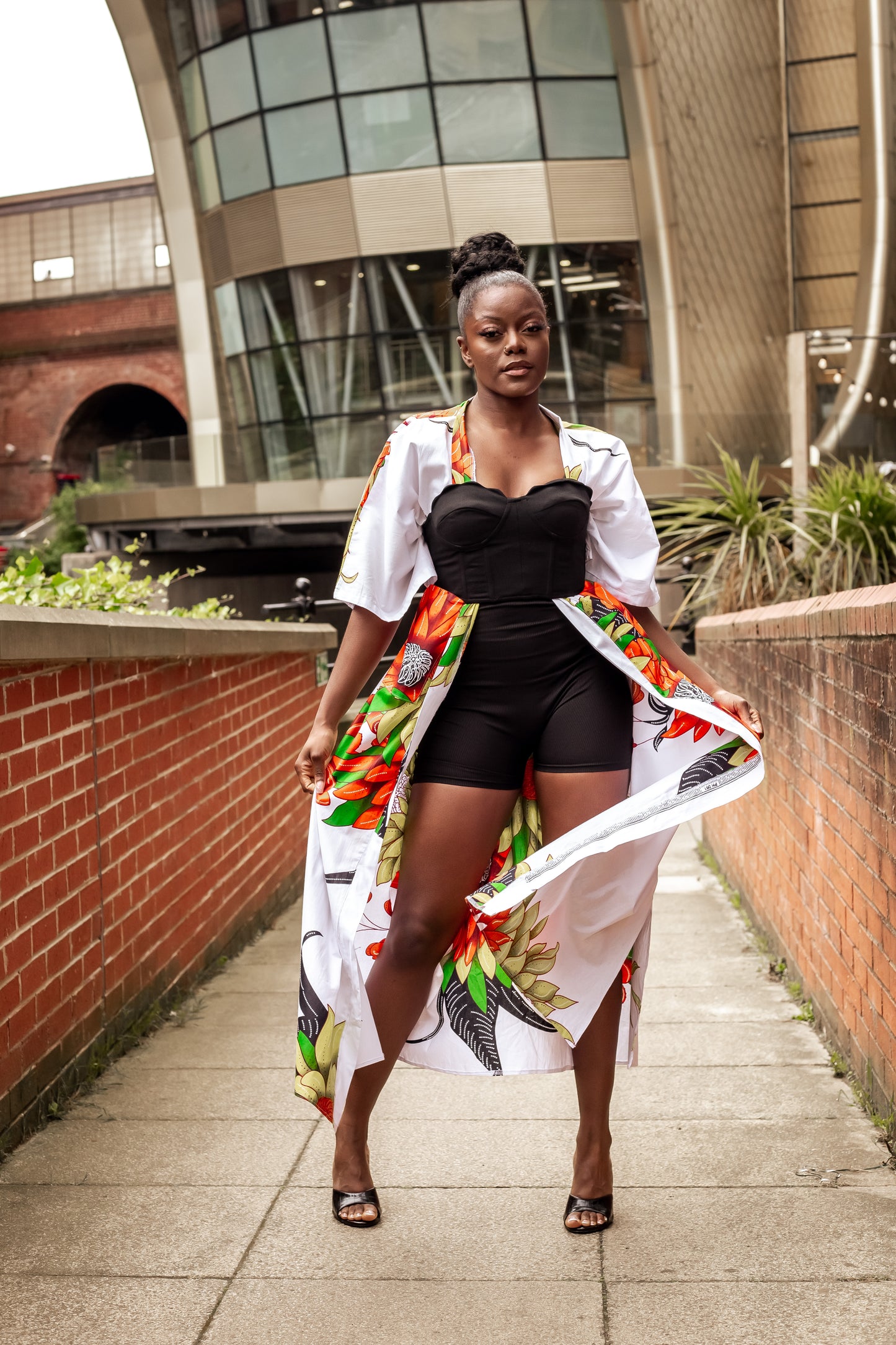 African print Kymono