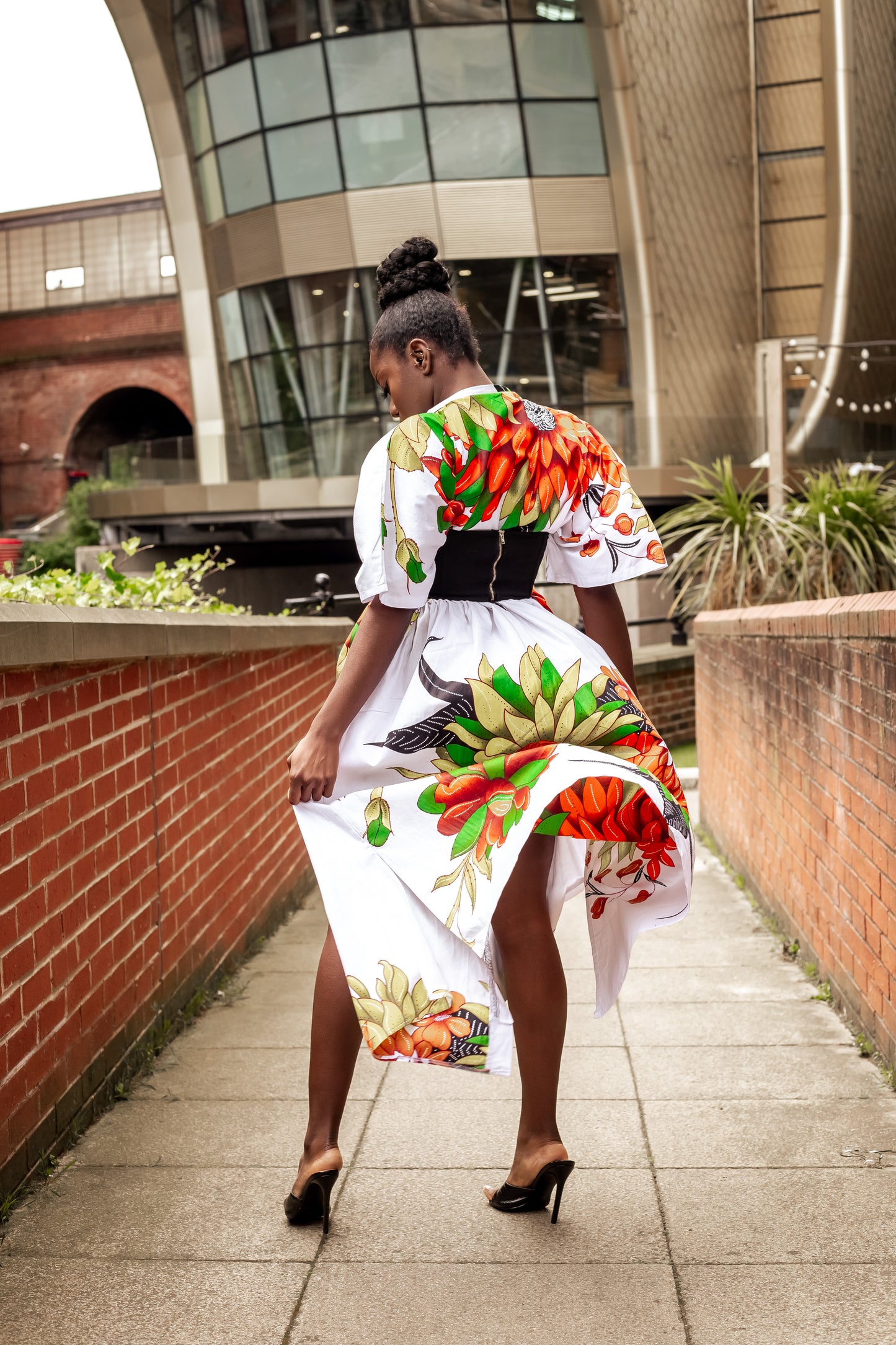 African print Kymono