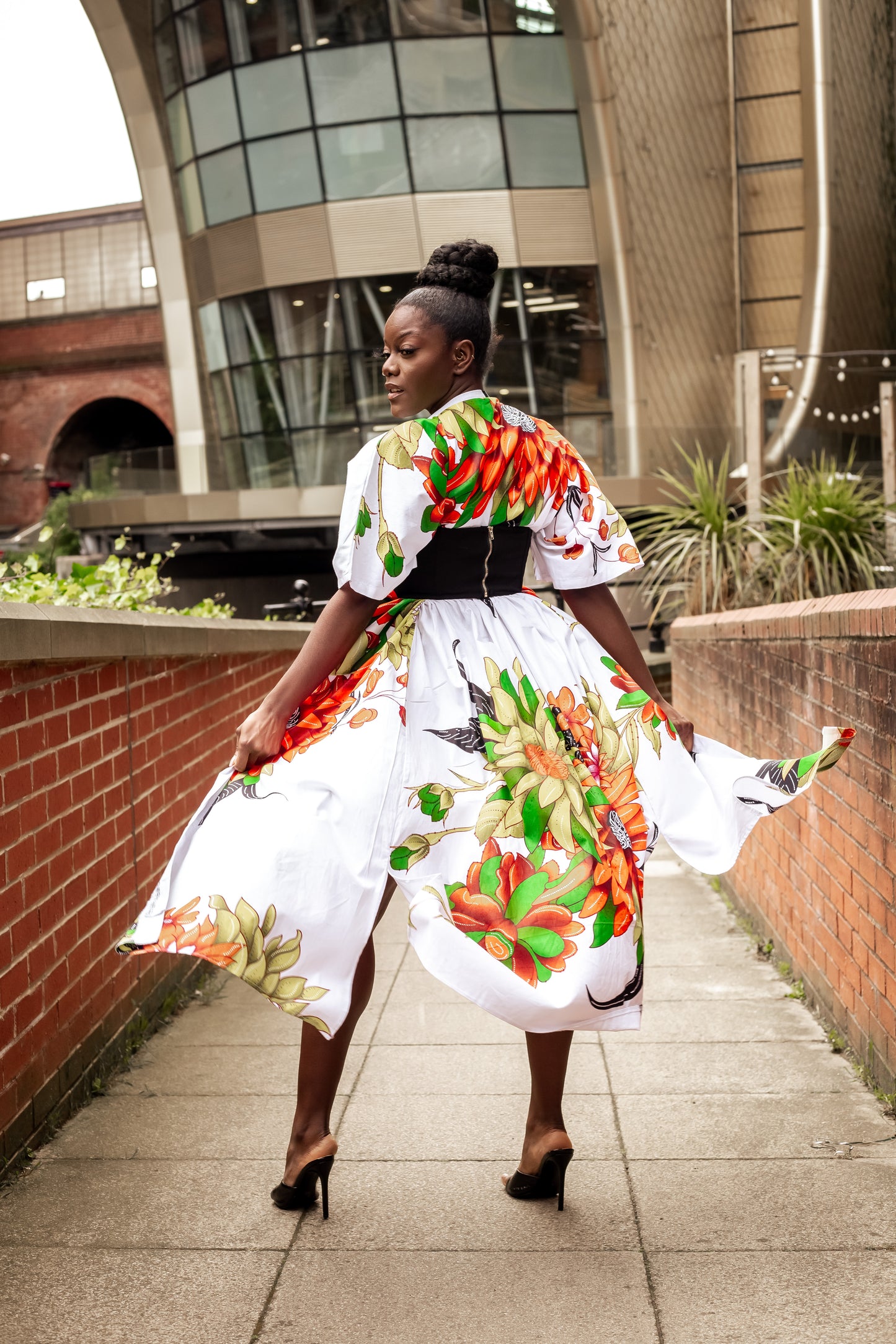 African print Kymono