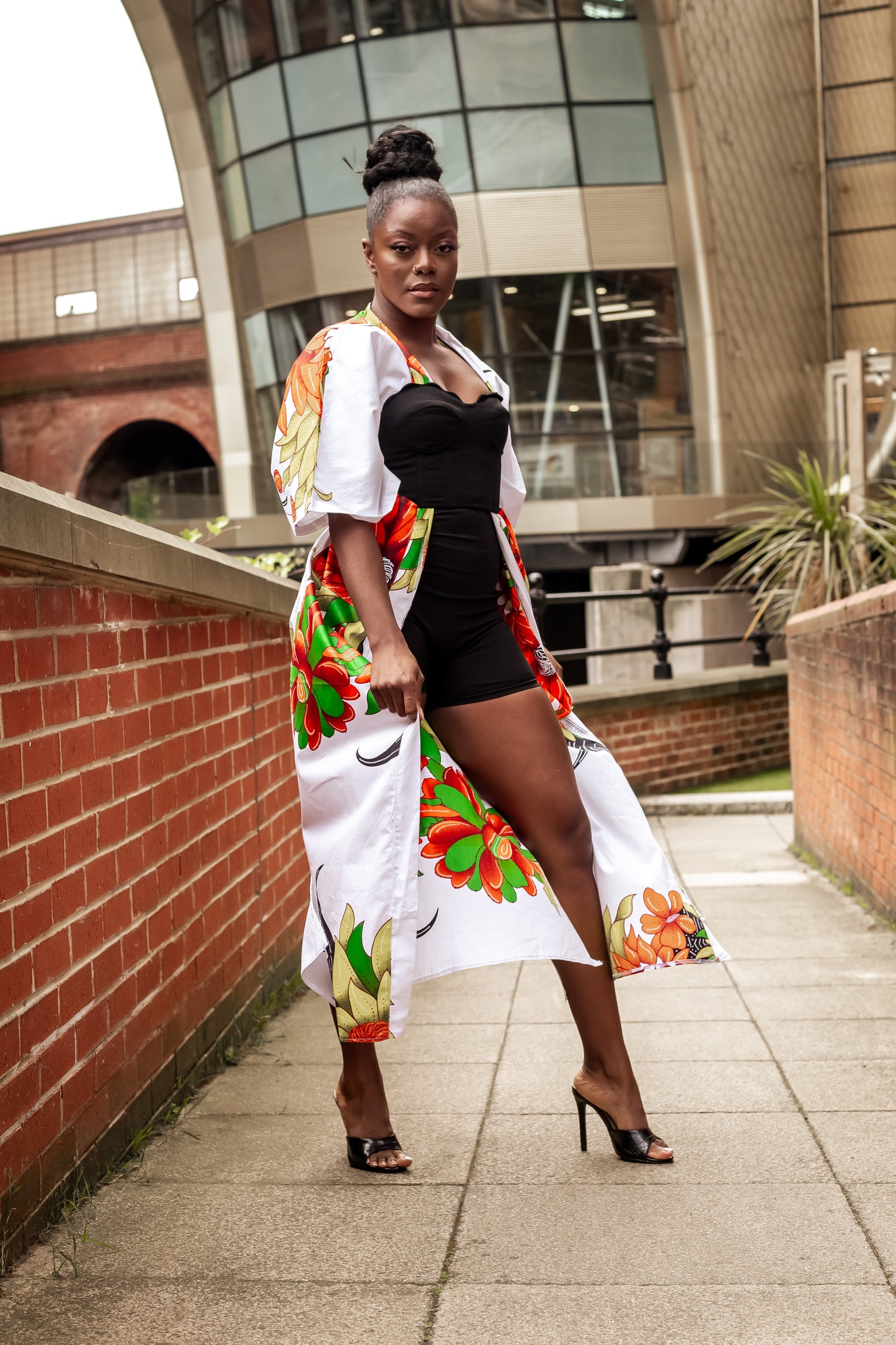 African print Kymono