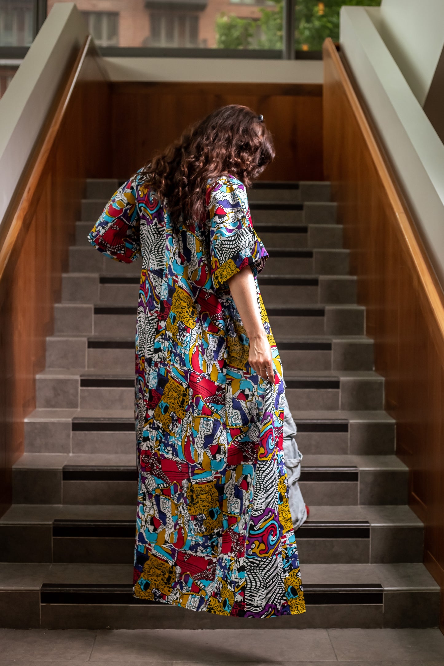 African print Kymono