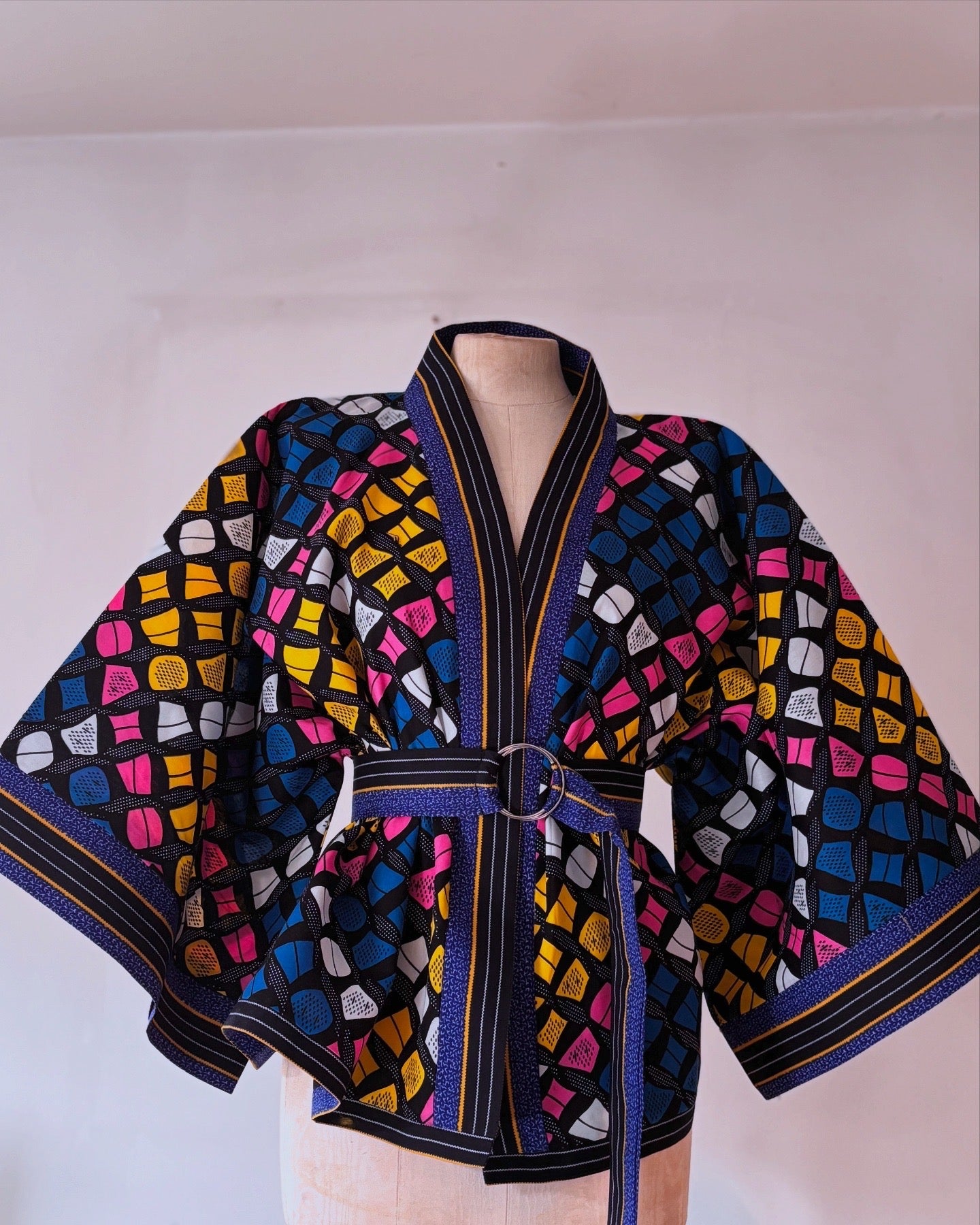 African Print Oversized Jacket “ 24 Inches (Unlined)