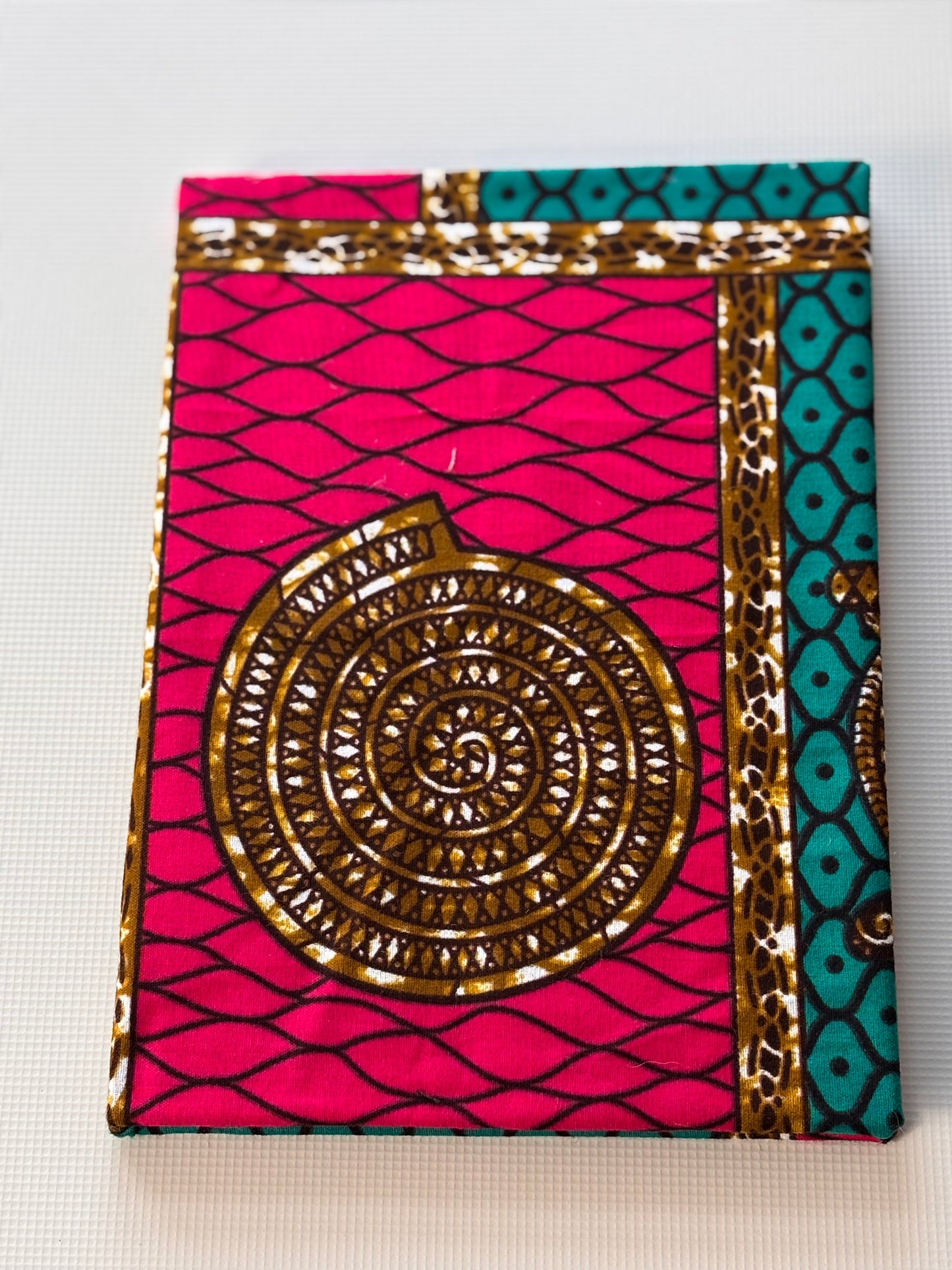 A5 Hardback African Print Notebook