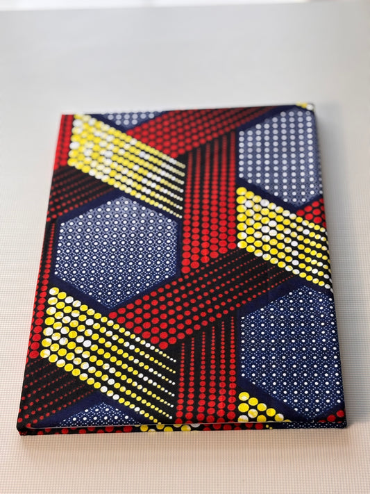 A4 Hardback African Print Notebook