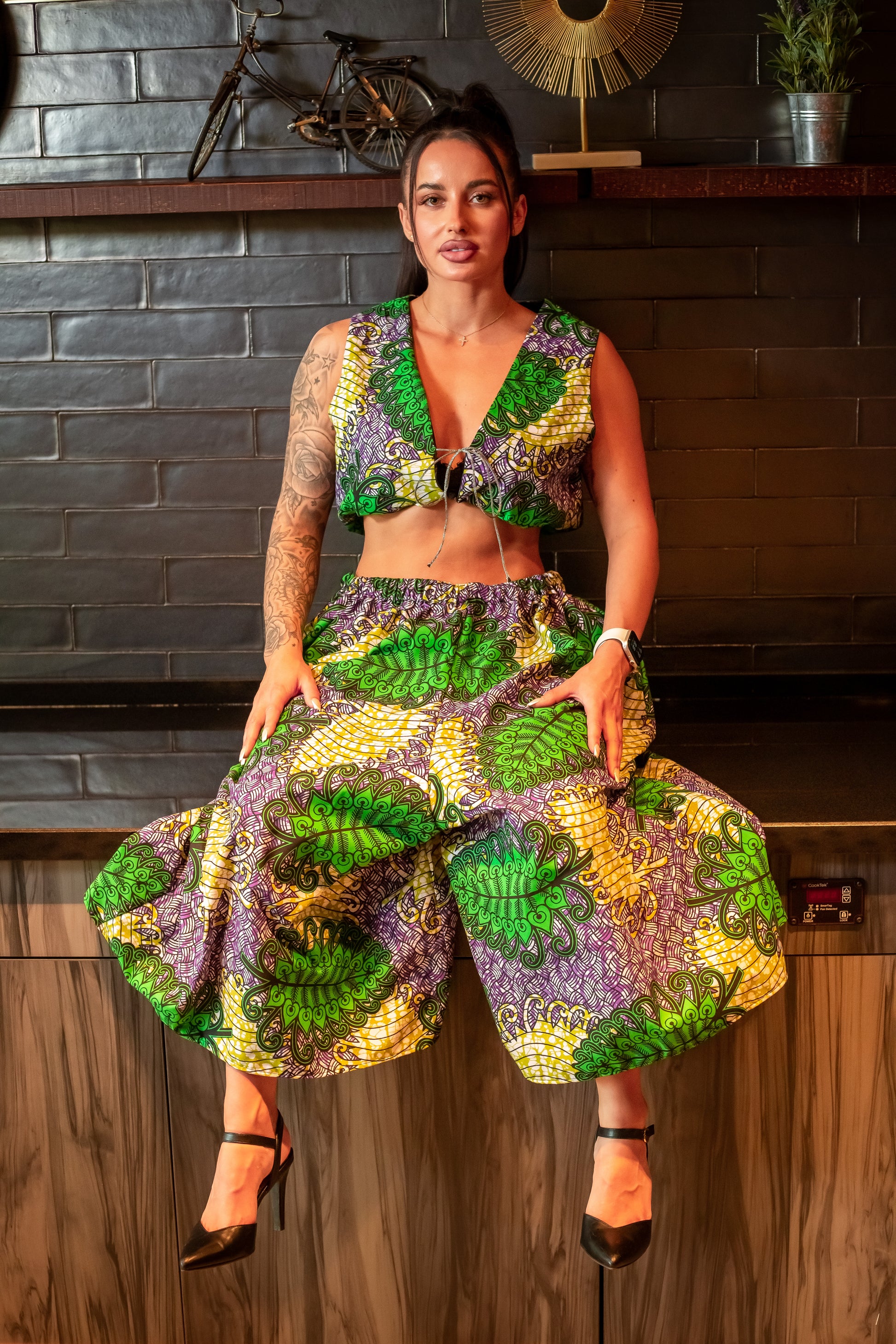 Wide leg Culottes – TeeStyleTribe - Main Image